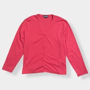 Land’s End Petite Pink Cardigan